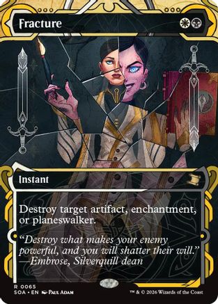 Fracture  [Foil]  (SOA-065) - [Secrets of Strixhaven: Mystical Archive] - Trinity Hobby