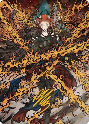Jeska's Will Art Card (Gold-Stamped Signature)  (ASSOS-052) - [Art Series: Secrets of Strixhaven] - Trinity Hobby