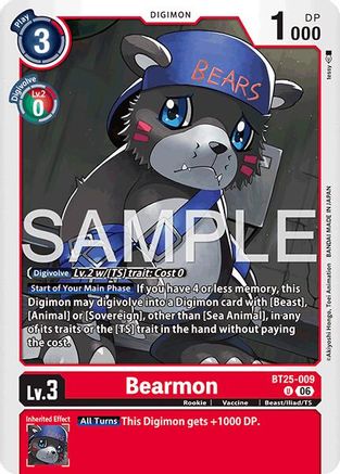 Bearmon (BT25-009) - [Dual Revolution]