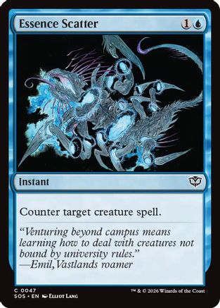 Essence Scatter  [Foil]  (SOS-047) - [Secrets of Strixhaven] - Trinity Hobby