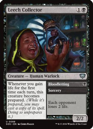 Leech Collector  [Foil]  (SOS-088) - [Secrets of Strixhaven] - Trinity Hobby