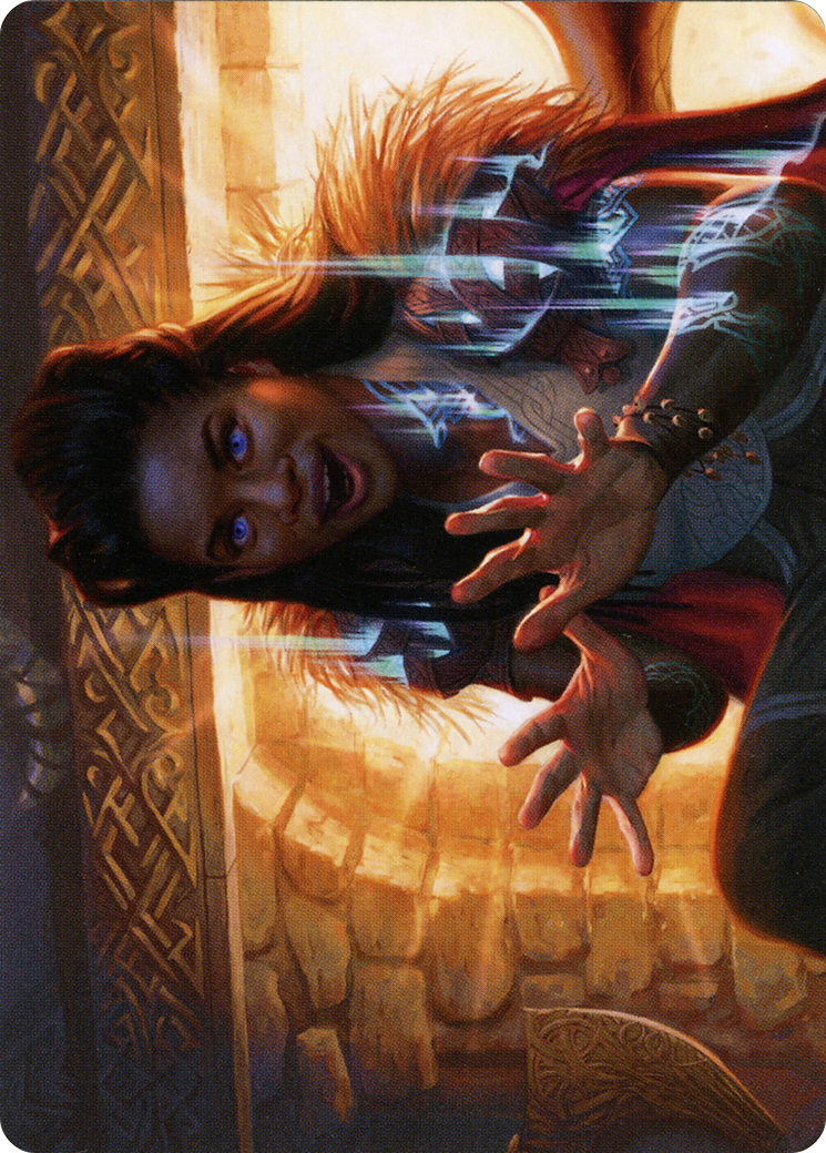 Birgi, God of Storytelling Art Card  (ASKHM-031) - [Art Series: Kaldheim] (Borderless) - Trinity Hobby
