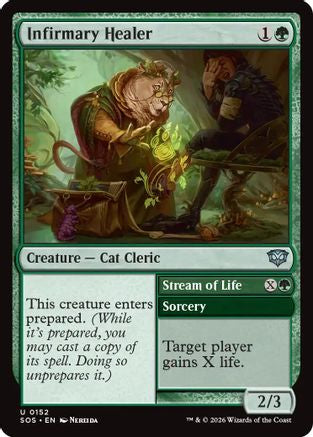 Infirmary Healer  [Foil]  (SOS-152) - [Secrets of Strixhaven] - Trinity Hobby
