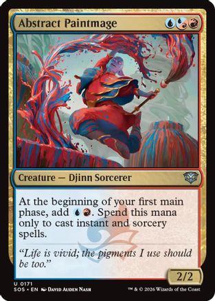 Abstract Paintmage  (SOS-171) - [Secrets of Strixhaven] - Trinity Hobby