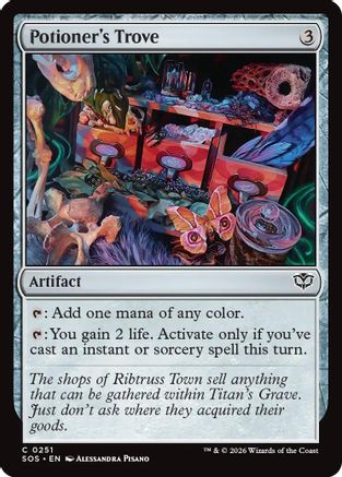 Potioner's Trove  [Foil]  (SOS-251) - [Secrets of Strixhaven] - Trinity Hobby