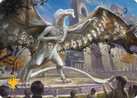 Silverquill, the Disputant Art Card (Gold-Stamped Planeswalker Symbol)  (ASSOS-023) - [Art Series: Secrets of Strixhaven] - Trinity Hobby