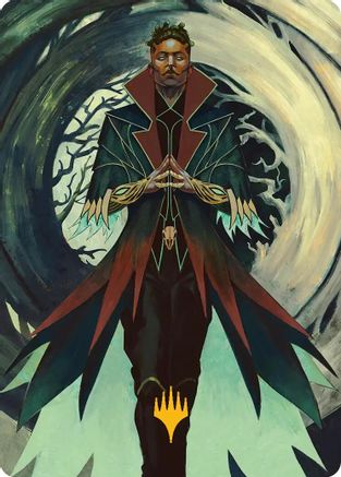Professor Dellian Fel Art Card (Gold-Stamped Planeswalker Symbol)  (ASSOS-028) - [Art Series: Secrets of Strixhaven] - Trinity Hobby