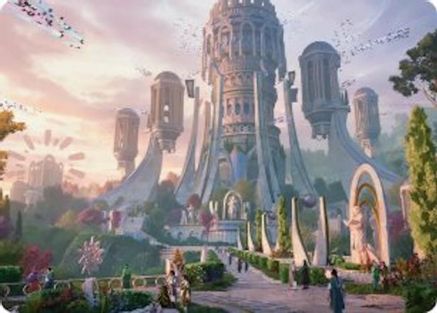 Command Tower Art Card  (ASSOS-039) - [Art Series: Secrets of Strixhaven]