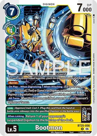 Bootmon (BT25-056) - [Dual Revolution] Foil