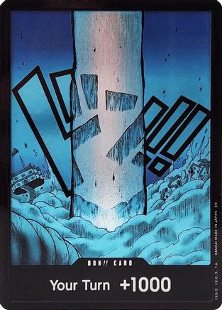 DON!! Card (Enel Lightning) (Double Pack Set Vol. 10) - [Adventure on Kami's Island] Foil