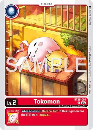 Tokomon (BT25-001) - [Dual Revolution]
