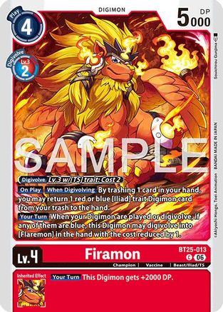 Firamon (BT25-013) - [Dual Revolution]