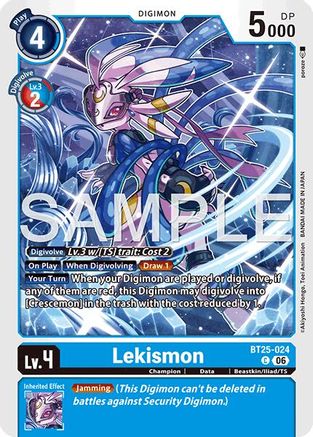 Lekismon (BT25-024) - [Dual Revolution]