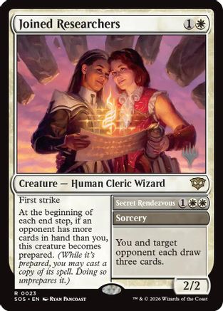 Joined Researchers  (PPSOS-023) - [Promo Pack: Secrets of Strixhaven] - Trinity Hobby