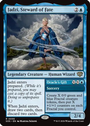 Jadzi, Steward of Fate  [Foil]  (PPSOS-055) - [Promo Pack: Secrets of Strixhaven]