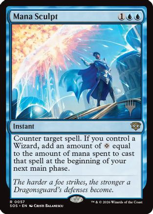 Mana Sculpt  (PPSOS-057) - [Promo Pack: Secrets of Strixhaven]