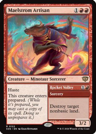 Maelstrom Artisan  (PPSOS-122) - [Promo Pack: Secrets of Strixhaven] - Trinity Hobby