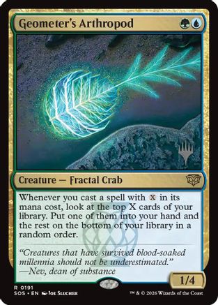 Geometer's Arthropod  (PPSOS-191) - [Promo Pack: Secrets of Strixhaven]
