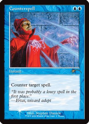 Counterspell (Retro Frame)  [Foil]  (MFP-002) - [MagicFest Cards]