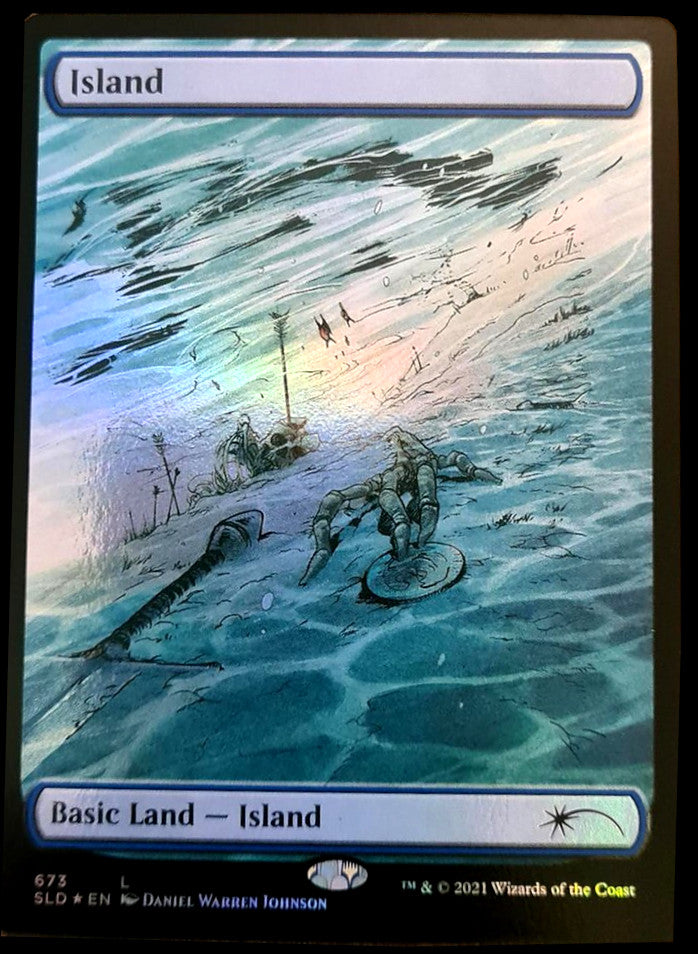 Island (673) [Secret Lair Drop Promos] - Trinity Hobby