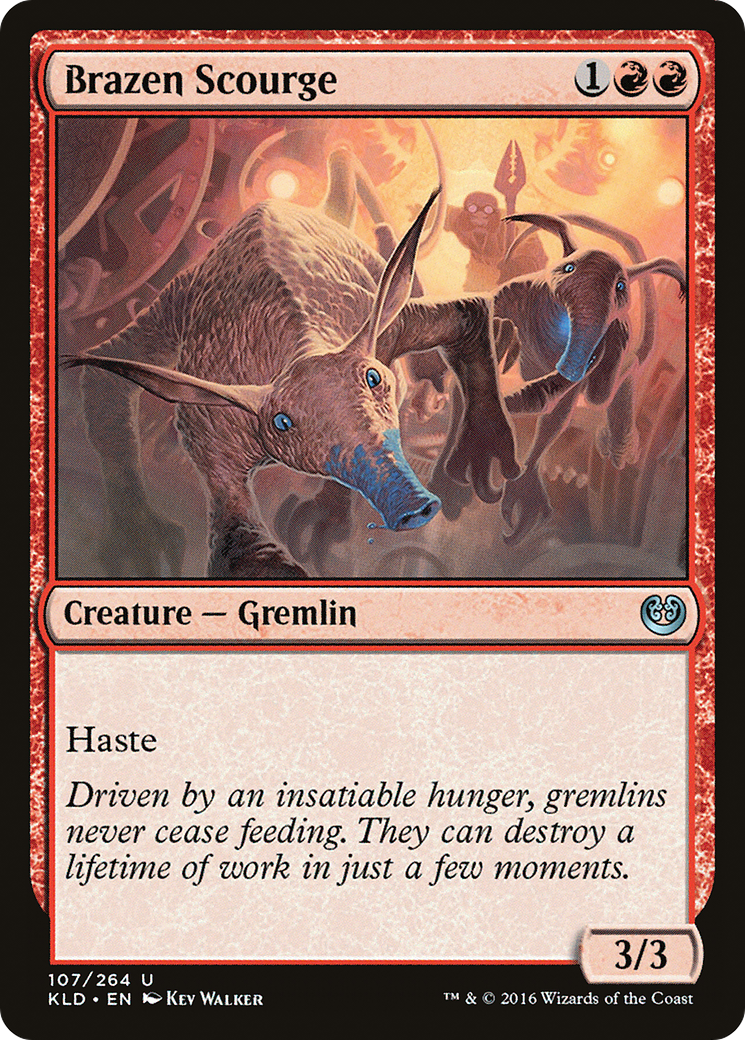 Brazen Scourge  (KLD-107) - [Kaladesh] - Trinity Hobby