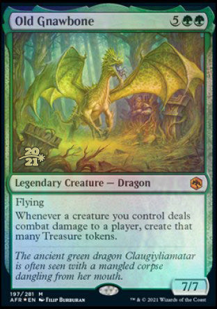 Old Gnawbone [Dungeons & Dragons: Adventures in the Forgotten Realms Prerelease Promos] - Trinity Hobby
