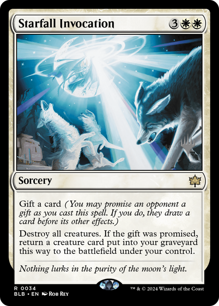 Starfall Invocation (Promo Pack) [Bloomburrow Promos] - Trinity Hobby