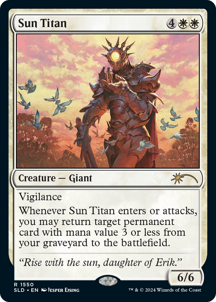 Sun Titan  [Foil]  (SLD-1550) - [Secret Lair Drop] - Trinity Hobby