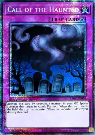 Call of the Haunted (Starlight Rare) [RA05-EN076] - Rarity Collection 5 1st Edition - Starlight Rare - Trinity Hobby