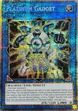Platinum Gadget (Starlight Rare) [RA05-EN054] - Rarity Collection 5 1st Edition - Starlight Rare - Trinity Hobby