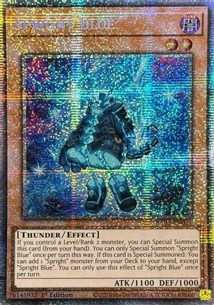 Spright Blue (Starlight Rare) [RA05-EN021] - Rarity Collection 5 1st Edition - Starlight Rare - Trinity Hobby