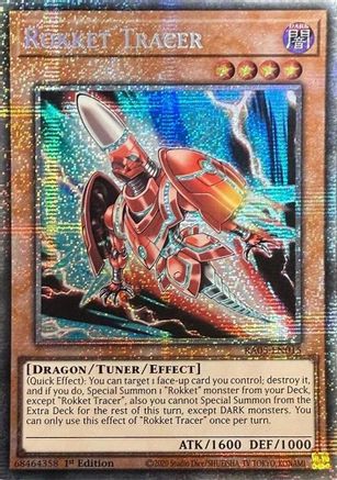 Rokket Tracer (Starlight Rare) [RA05-EN015] - Rarity Collection 5 1st Edition - Starlight Rare - Trinity Hobby