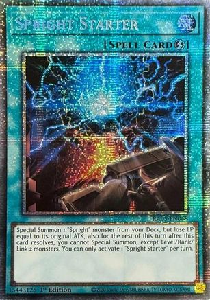 Spright Starter (Starlight Rare) [RA05-EN068] - Rarity Collection 5 1st Edition - Starlight Rare - Trinity Hobby