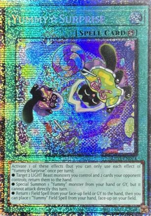 YummySurprise (Starlight Rare) [RA05-EN074] - Rarity Collection 5 1st Edition - Starlight Rare - Trinity Hobby