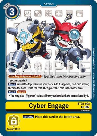 Cyber Engage (BT25-098) - [Dual Revolution]