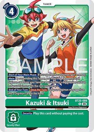 Kazuki & Itsuki (BT25-089) - [Dual Revolution] Foil
