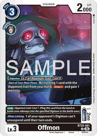 Offmon (BT25-061) - [Dual Revolution]