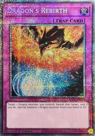 Dragon's Rebirth (Starlight Rare) [RA05-EN078] - Rarity Collection 5 1st Edition - Starlight Rare - Trinity Hobby