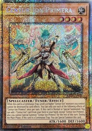 Centur-Ion Primera (Starlight Rare) [RA05-EN030] - Rarity Collection 5 1st Edition - Starlight Rare - Trinity Hobby