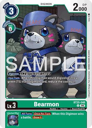 Bearmon - BT25-048 (BT25-048) - [Dual Revolution]