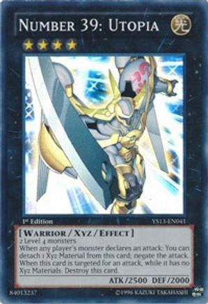 Number 39: Utopia [YS13-EN041] Super Rare - Trinity Hobby