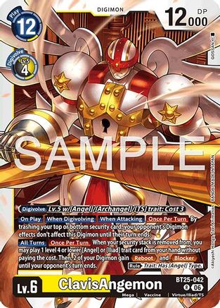 ClavisAngemon (BT25-042) - [Dual Revolution] Foil