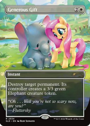 Generous Gift (2534)  [Foil]  (SLD-2534) - [Secret Lair Drop Series]