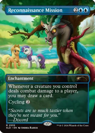 Reconnaissance Mission  [Foil]  (SLD-2535) - [Secret Lair Drop Series]