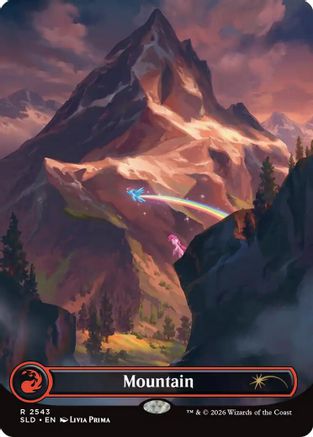 Mountain (2543)  [Foil]  (SLD-2543) - [Secret Lair Drop Series]