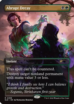 Abrupt Decay  (SLD-2468) - [Secret Lair Drop Series]