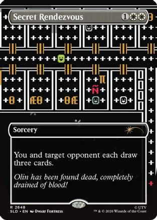 Secret Rendezvous (2648)  [Foil]  (SLD-2648) - [Secret Lair Drop Series]