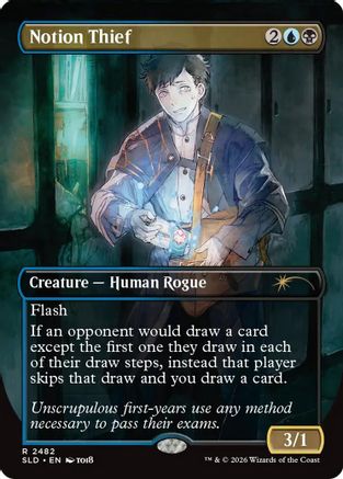 Notion Thief  [Foil]  (SLD-2482) - [Secret Lair Drop Series]