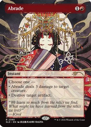 Abrade (2390)  (SLD-2390) - [Secret Lair Drop Series]