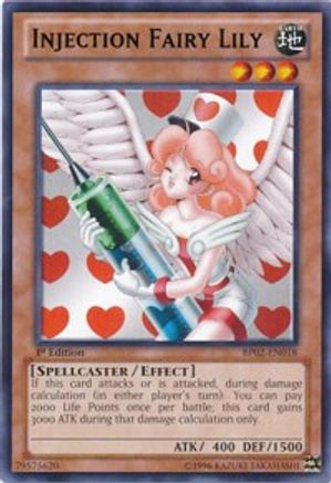 Injection Fairy Lily [BP02-EN018] Rare - Trinity Hobby